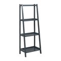 Deluxdesigns Dunnsville 4-Tier Ladder Shelf - Graphite DE1610828